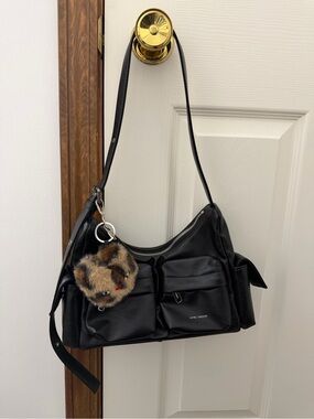 SAMO ONDOH Pocket Mug Bag M Nappa Black